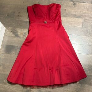 Red RW & Co Dress